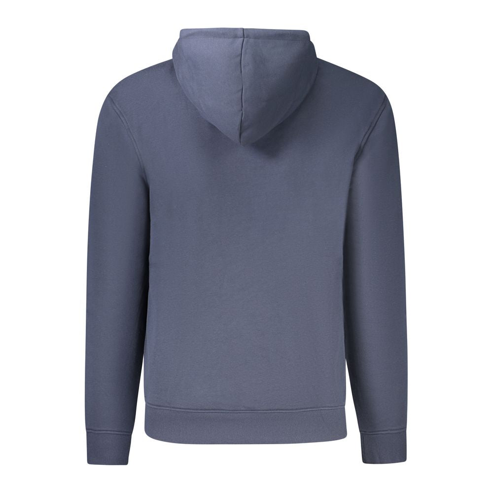 Blue Polyester Men Sweater