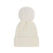 Hat with pompom