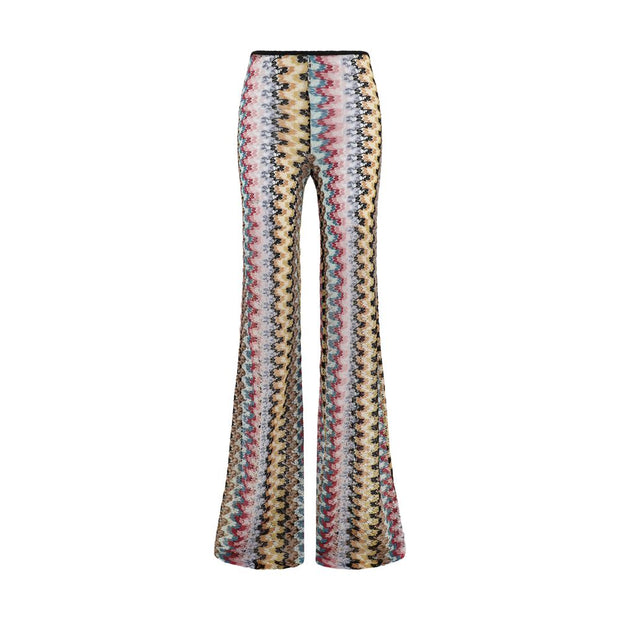 Zig zag patterned Pants