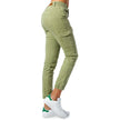 Green Cotton Jeans & Pant