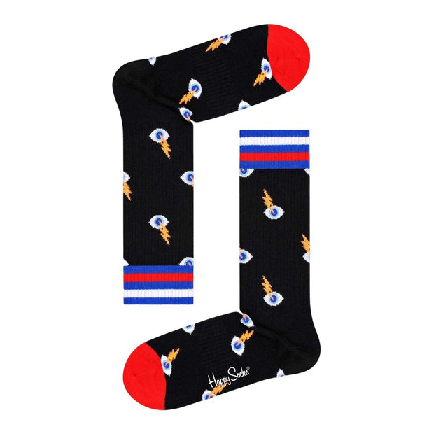 Black Cotton Sock