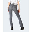 Gray Cotton Jeans & Pant