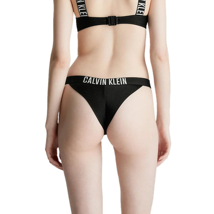 Black Nylon Swimwear