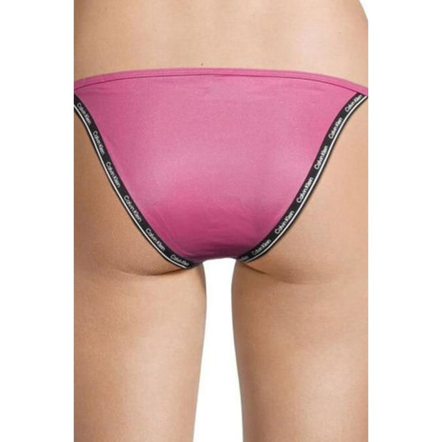 Pink Polyester Swimwear