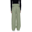 Green Cotton Jeans & Pant