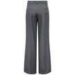 Gray Recycled Polyester Jeans & Pant