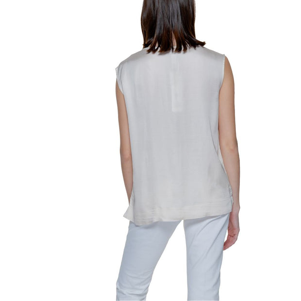 Cream Viscose Shirt