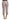 White Pink Floral Brocade Pants