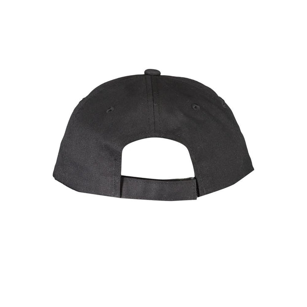 Black Cotton Men Cap