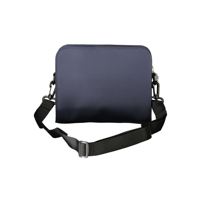 Blue Polyamide Women Handbag