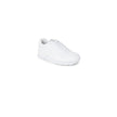 White Synthetic Leather Sneaker