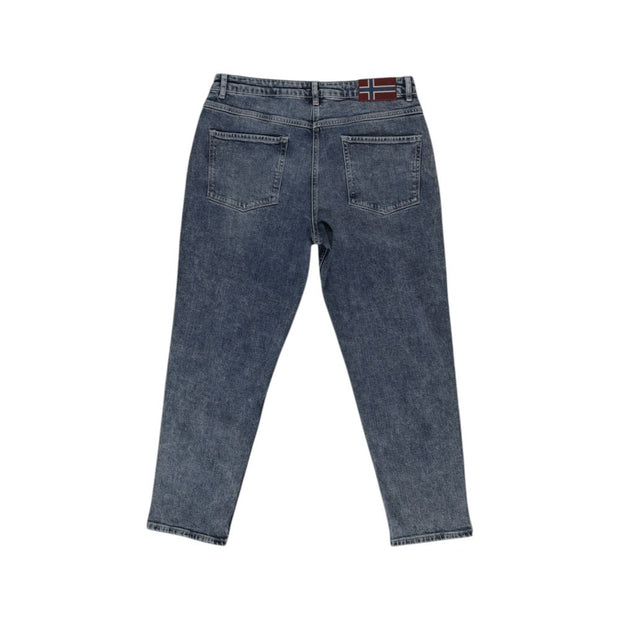 Blue Cotton Jeans & Pant