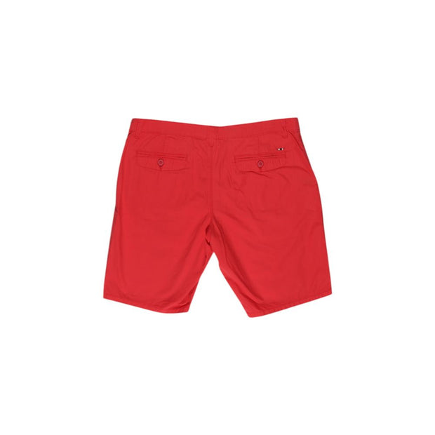 Red Cotton Short