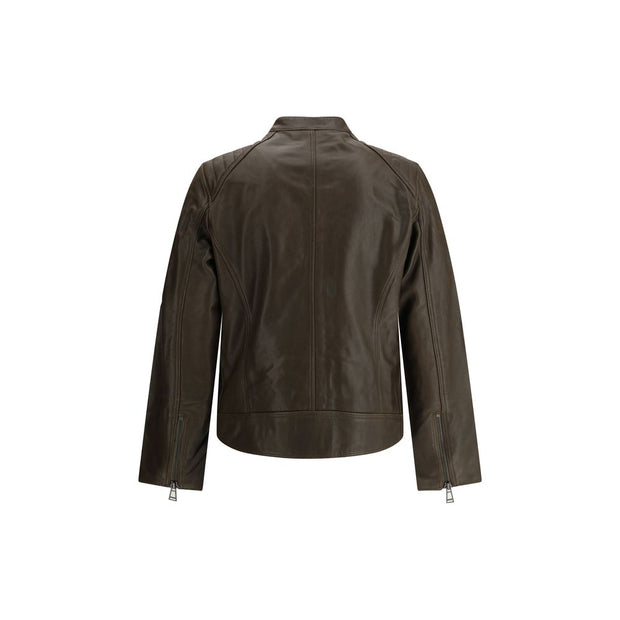 Lambskin V Racer Jacket