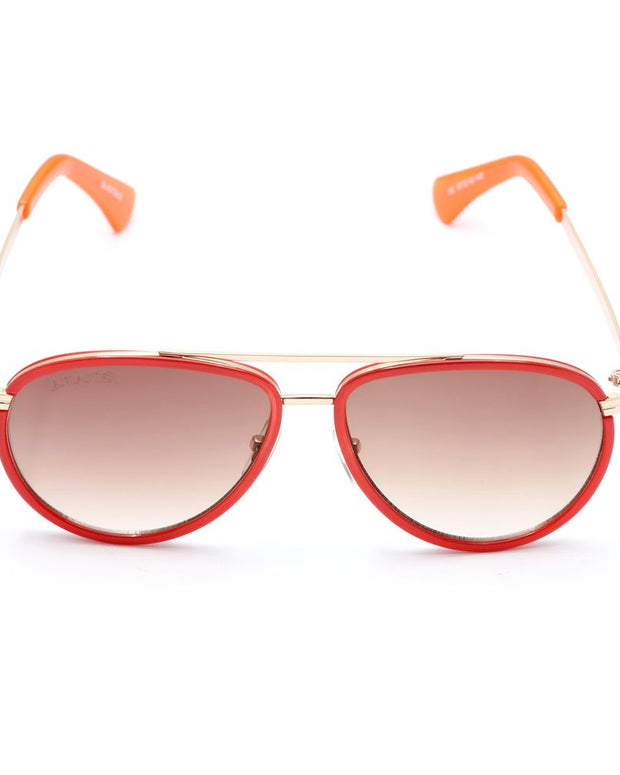 Red Metal Sunglasses