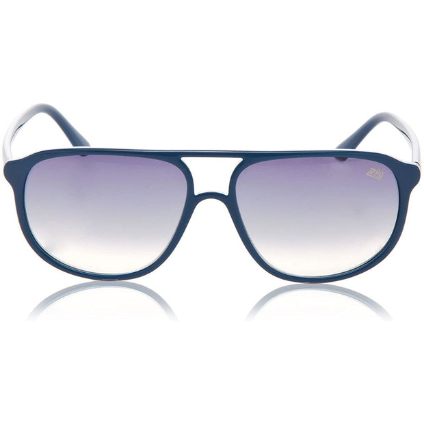 Blue Injected Sunglasses