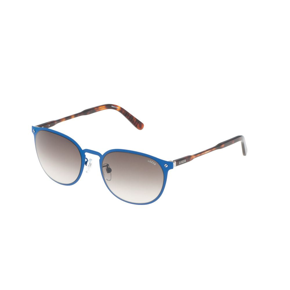 Blue Metal Sunglasses