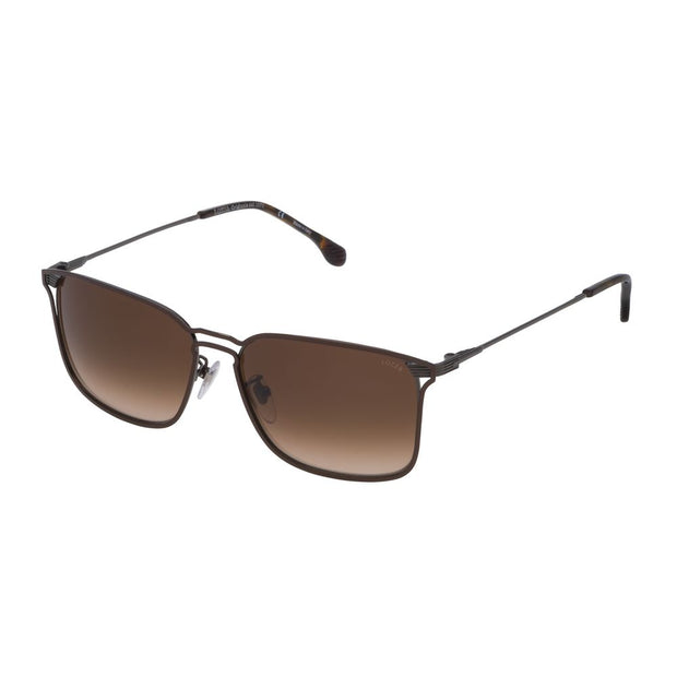 Brown Metal Sunglasses