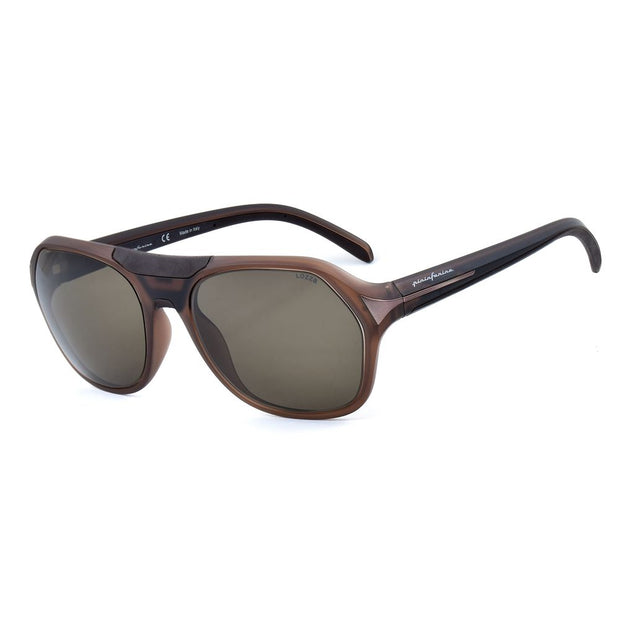 Brown Injected Sunglasses