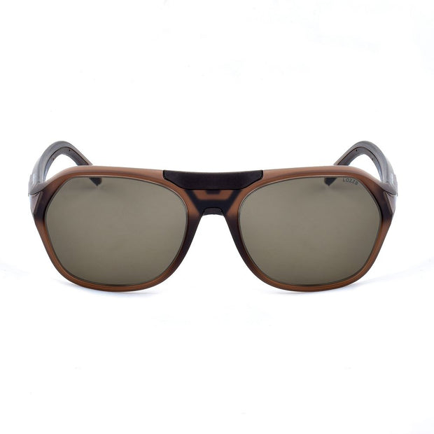 Brown Injected Sunglasses