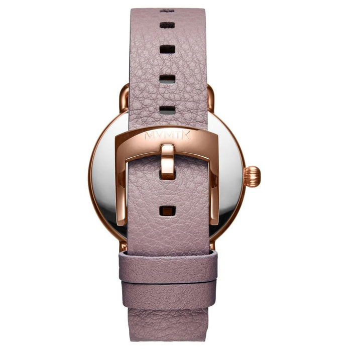 Purple Leather Watch