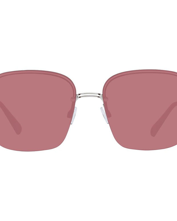 Brown Metal Sunglasses