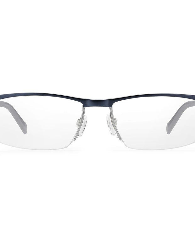 Blue Metal Glasses (Frames)
