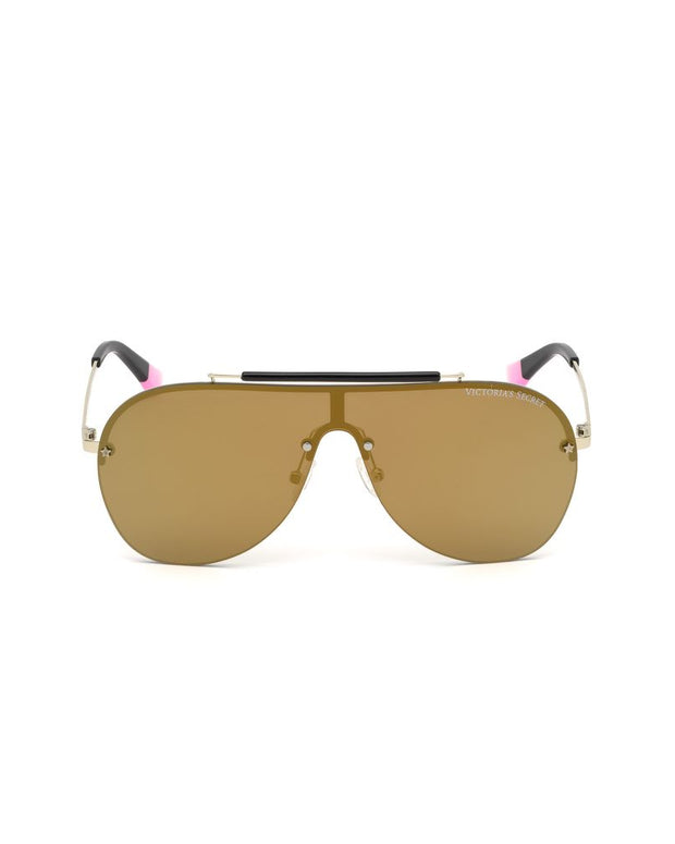 Rose Gold Metal Sunglasses
