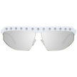 White Metal Sunglasses