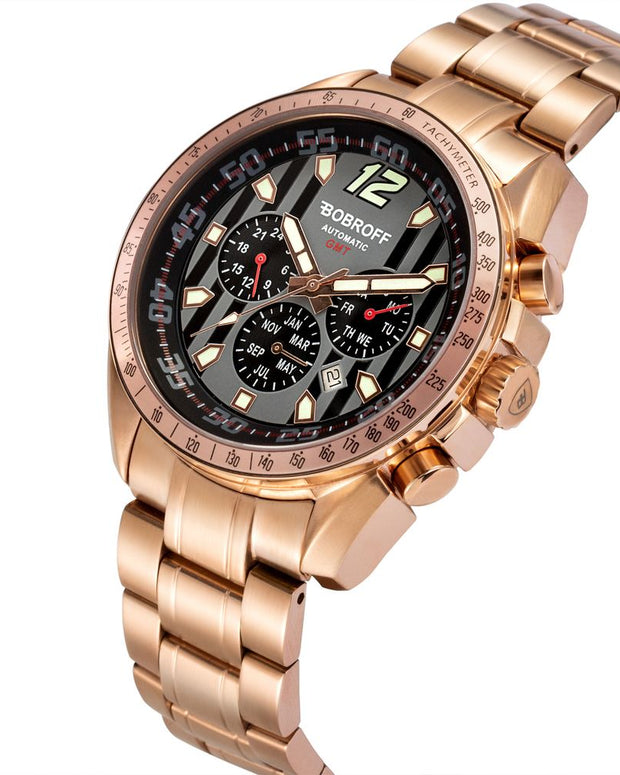 Bronze Stainless Steel Watch