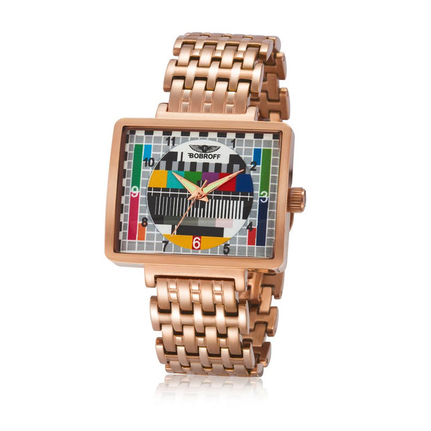 Bronze Stainless Steel Watch