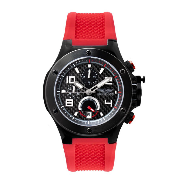 Red Rubber Watch