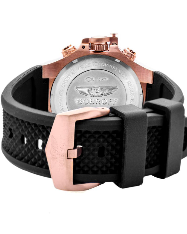 Black Rubber Watch