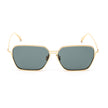 Gold Stainless Steel Sunglasses