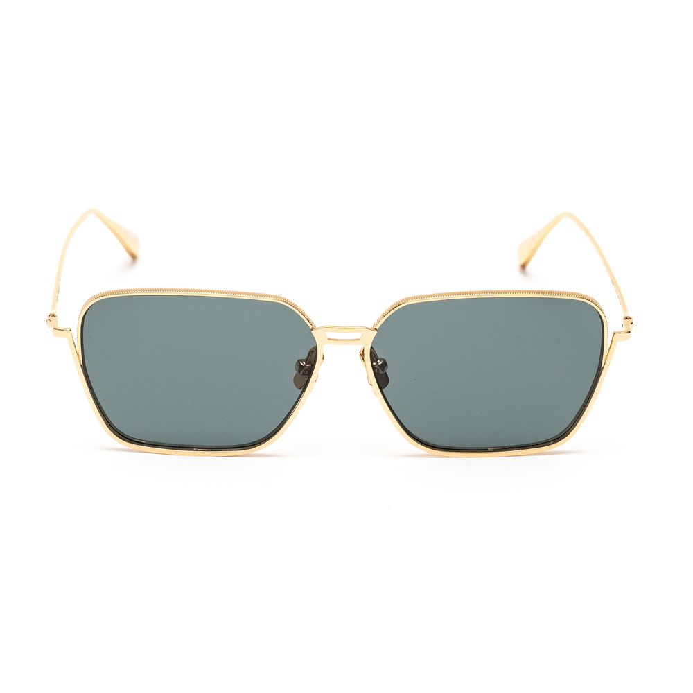 Gold Stainless Steel Sunglasses