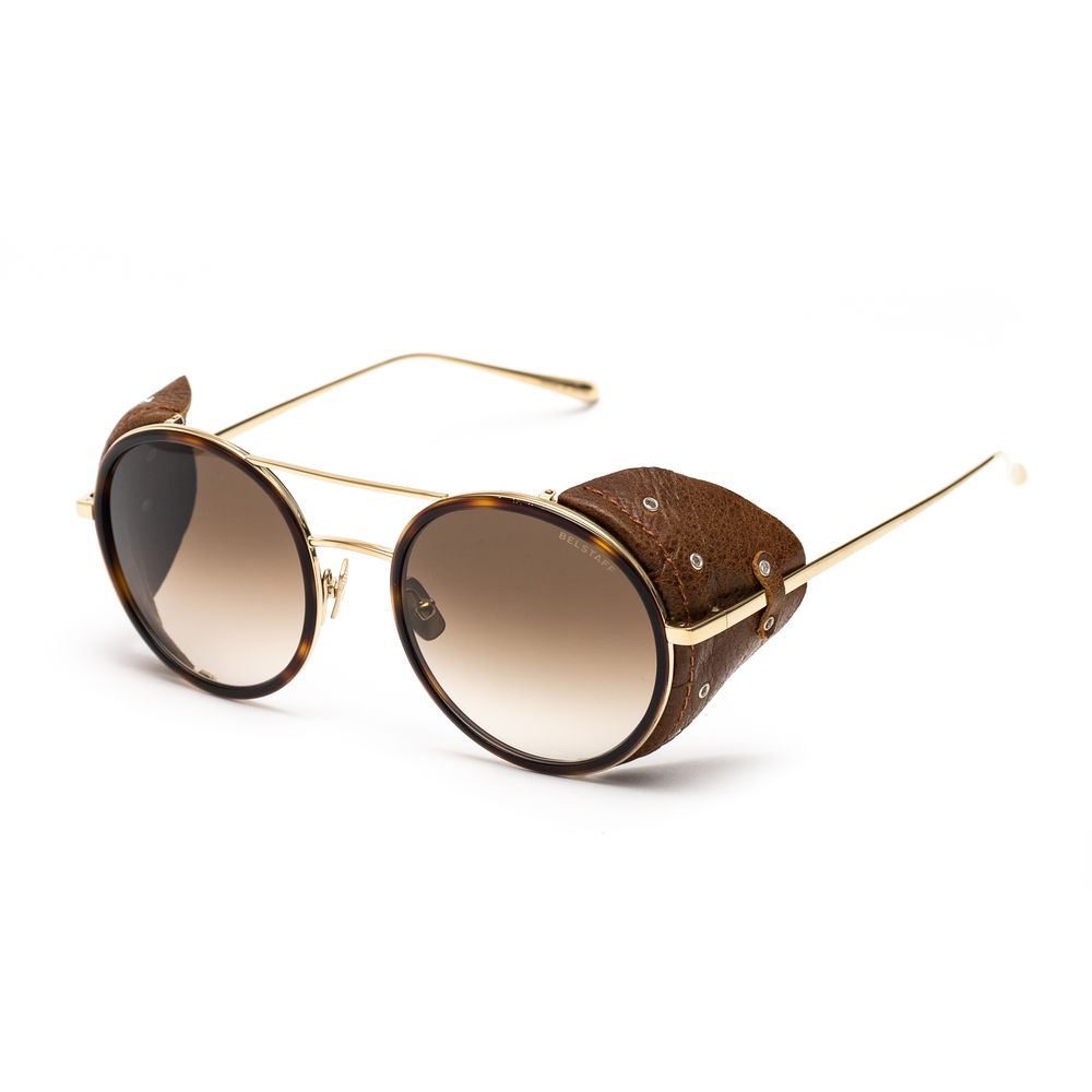 Gold Titanium Sunglasses