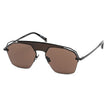 Brown Titanium Sunglasses