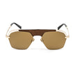 Gold Titanium Sunglasses