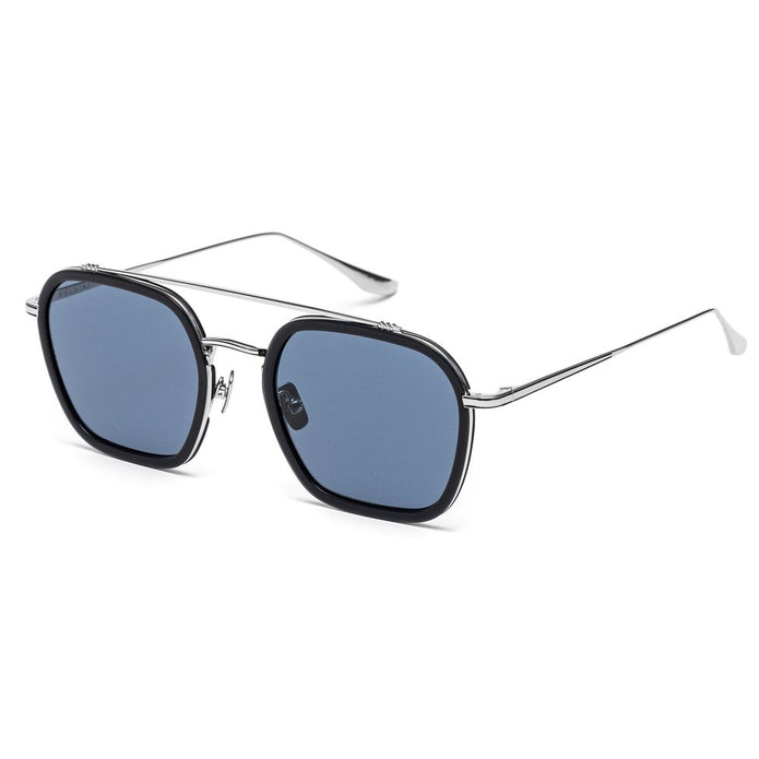 Gray Stainless Steel Sunglasses