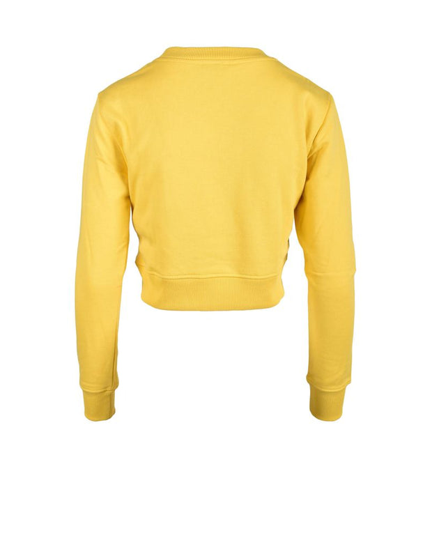 Yellow Cotton Sweatshirt