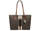 Sheila Large Tote Purse Bag Brown