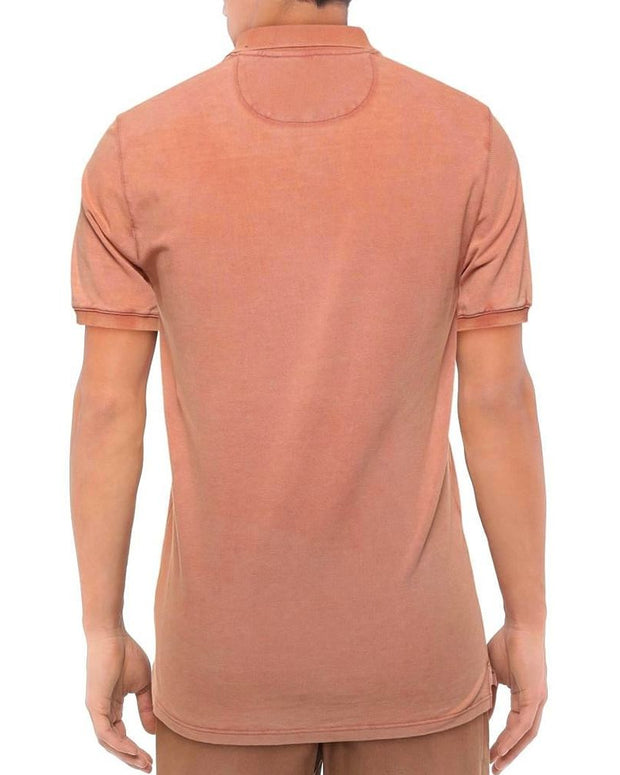 Pink Cotton Polo Shirt