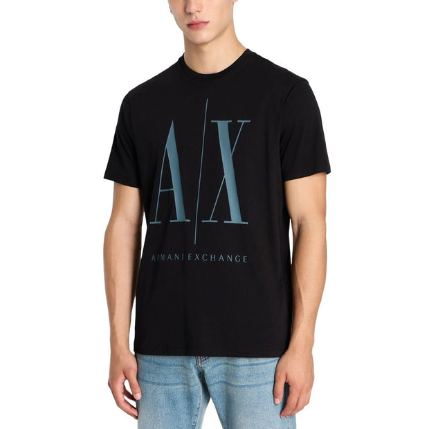 Black Cotton T-Shirt