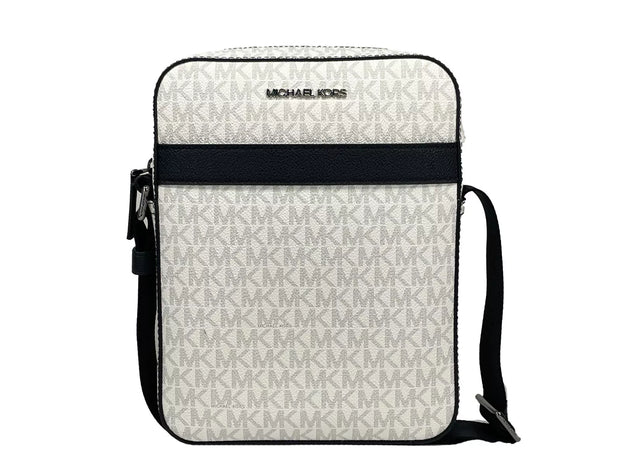 Cooper Medium Flight Crossbody Bag White