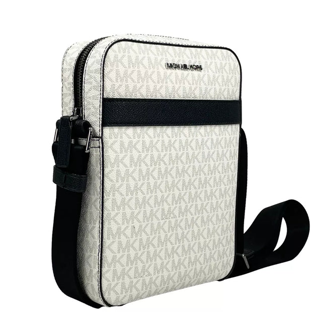 Cooper Medium Flight Crossbody Bag White