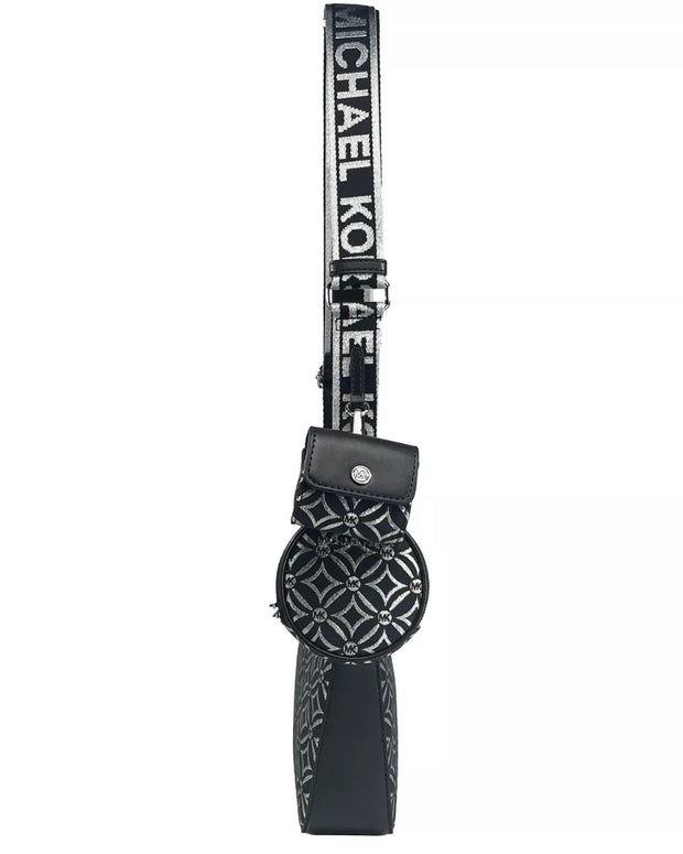 Crossbody Tech Attachment Bag Purse Black