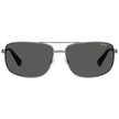 Gray Metal Sunglasses