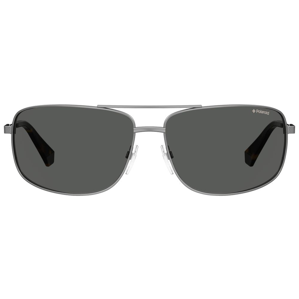 Gray Metal Sunglasses