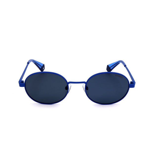 Blue Metal Sunglasses