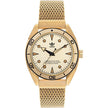 Gold Stainless Steel Watch